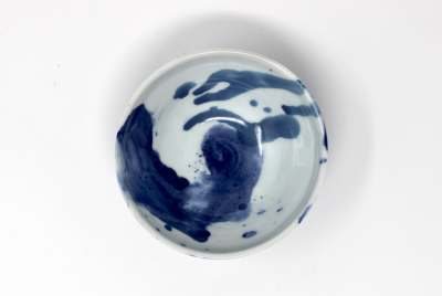 Tea Bowls: Blue Brushwork, 2018
