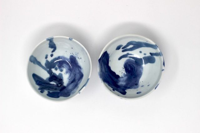 Tea Bowls: Blue Brushwork, 2018, image 3
